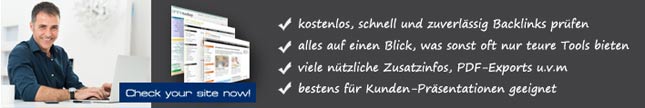 Vorteile des Backlinktesters im Überblick Vorzüge unseres Tools