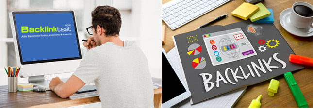 Backlinks finden und analysieren mit backlinktest.com Backlinktool